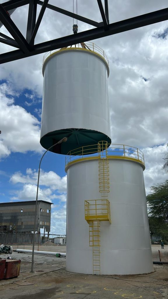 sistema dde armazenamento de agua